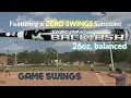 GAME SWINGS with a ZERO SWING 2023 Suncoast Backlash 26oz balanced for ASA