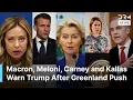 Lagu FULL VIDEO: Macron, Meloni, Carney Speak Out as Europe Pushes Back on Trump’s Greenland Plan | AC1B