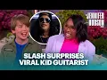 Download Lagu Slash from Guns N’ Roses Surprises Viral Kid Guitarist