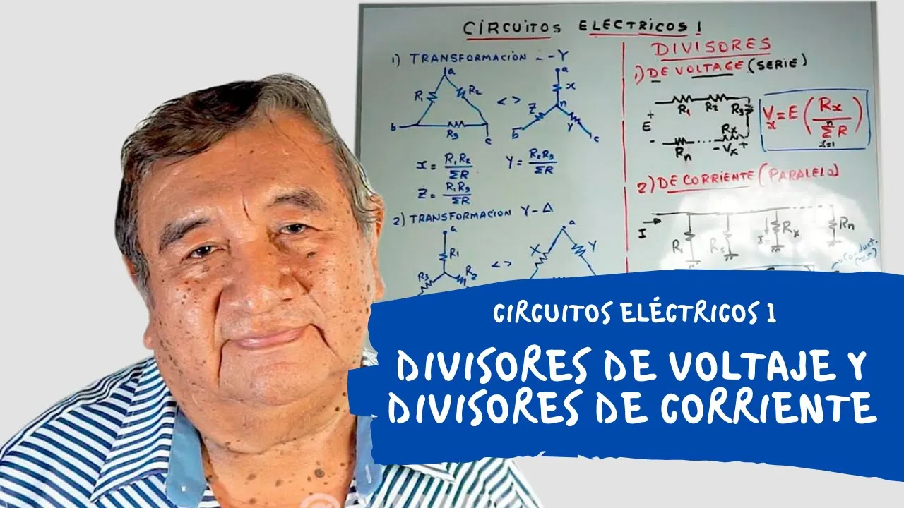 DIVISORES DE VOLTAJE Y DIVISORES DE CORRIENTE 🔌 | CIRCUITOS ELÉCTRICOS 1