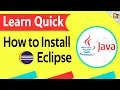 How to install Eclipse IDE Java Tamil Tutorial No 3