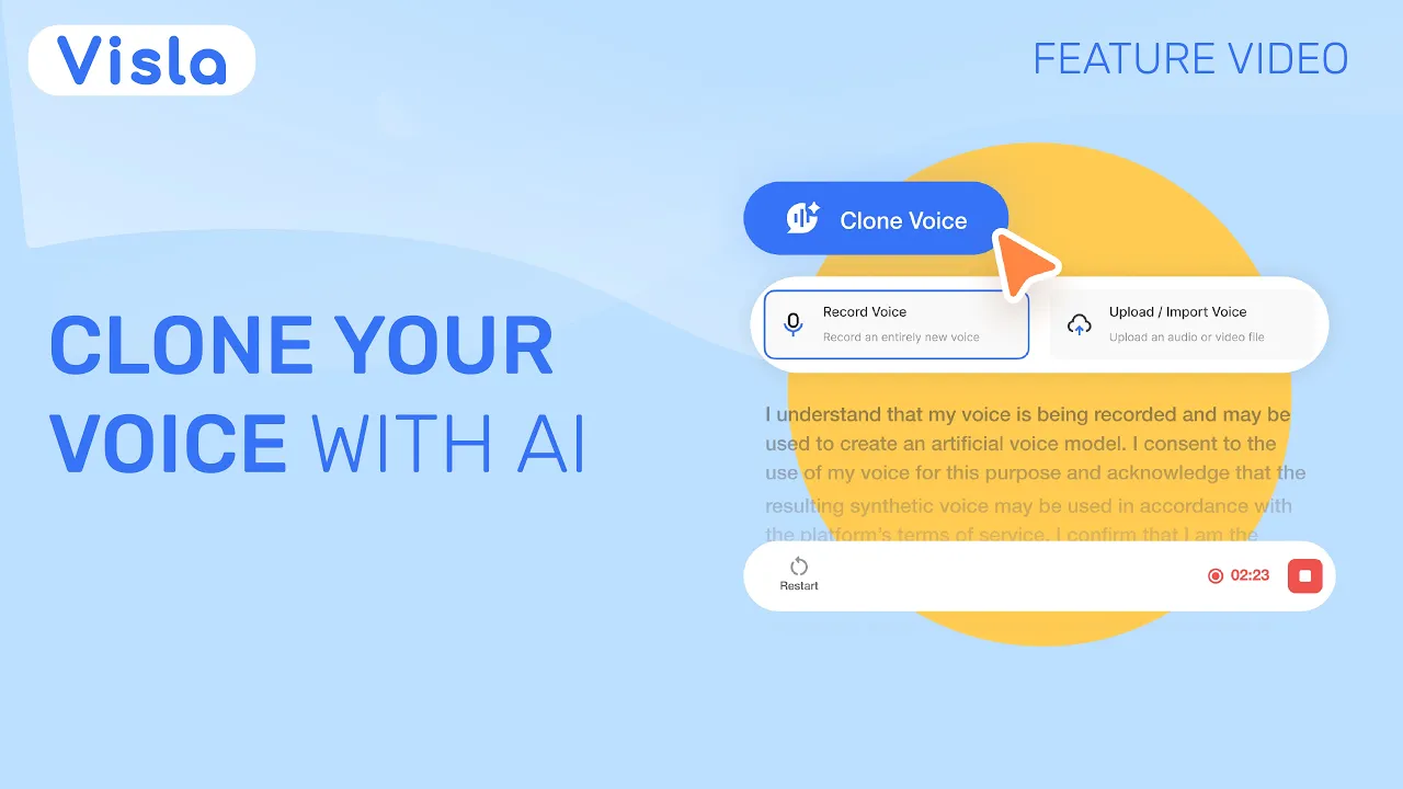 AI Voice Cloning for Videos