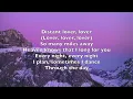 Marvin Gaye- Distant Love Lyrics