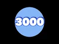 3000 Second Timer