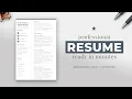 How to Create Responsive Resume Website using HTML and CSS Resume CV design in HTML CSS