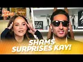 Shams Charania SURPRISES Kay Adams on Up and Adams Show