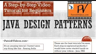 Java Design Patterns - step by step