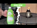 TIKI Brand Table Torch Lantern Metal Live Demo