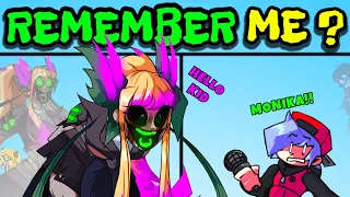 Friday Night Funkin VS CORRUPTED FILE DATA V3 Sonic EXE Triple Trouble Monika EXE FNF Mod New 