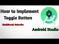 Android studio for beginners Toggle Button Hindi Tutorial 2021