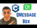 Qt Tutorials For Beginners - QMessageBox