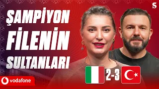 🏆FİLENİN SULTANLARI YENİDEN AVRUPA ŞAMPİYONU! 🇮🇹 İtalya 2-3 Türkiye 🇹🇷 Maç Sonu | Voleybol Nesli #22