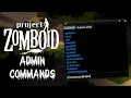 How to Use Project Zomboid Admin Commands Full Console Server Guide