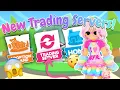 Trying The New TRADING Servers Roblox Adopt Me
