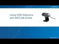 Using USB Webcams with MATLAB Online
