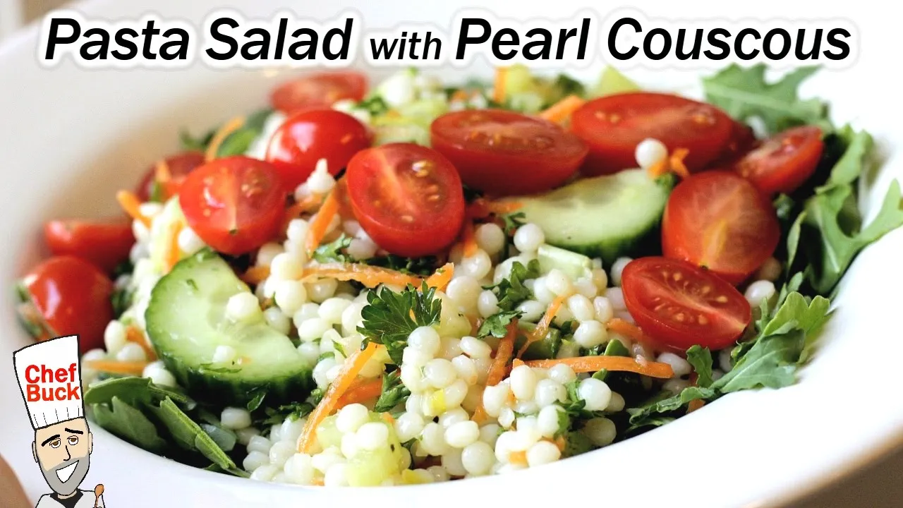 Best Pasta Salad with Pearl Couscous