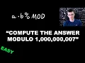 Computations Modulo P in Competitive Programming
