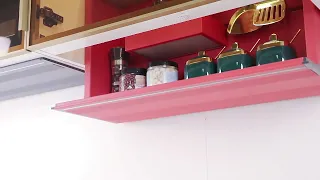 Professional Manufacture Kitchen Hardware Electric Pull Down Storage Basket accessories Shelf lift