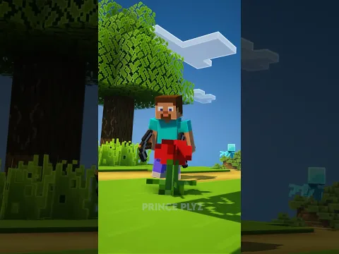 Minecraft Steve and Alex A Tale of True Friendship #shorts #minecraft