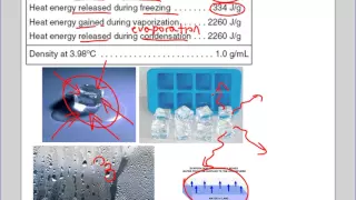 Properties of Water - Earth Science Reference Tables