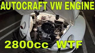 2800cc VW air cooled Flat 4 Autocraft racing engine insane horse power  plus some cars