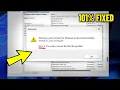 Fix Error 2 The system cannot find the file specified in Windows 11 7 - How To Solve Service