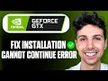 How to Fix GeForce Experience Installation Cannot Continue Error - Complete Tutorial
