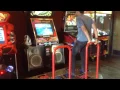 Testing out the DDR Extreme machine pads at Movies 10 in Weslaco Texas