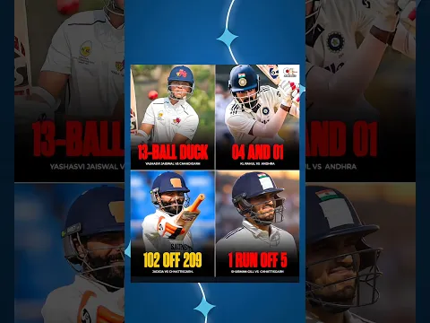 Team India's star players flop in the Ranji Trophy! 🏏💔