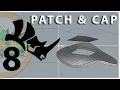 How to Close an Open Polysurface Patch Cap RHINO FOR NOOBS EP8