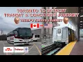 Toronto to Detroit Transit Coach Bus Journey w Commentary