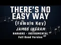 Download Lagu THERE'S NO EASY WAY - FEMALE KEY - FULL BAND KARAOKE - INSTRUMENTAL - JAMES INGRAM