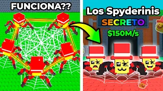 COMO HACER los NUEVOS RITUALES SECRETOS de Los Spyderinis en Roba un Brainrot