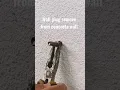 wall plug remove from concrete wall