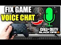 How To Fix Game Voice Chat Mic In COD Black Ops 6 On Xbox