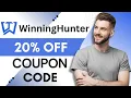 WinningHunter coupon code 2026 - Best promo code