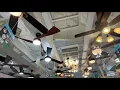 2025 Menards Ceiling Fan and Lighting Display in Avon IN