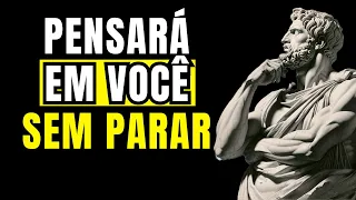Faça Qualquer um PENSAR EM VOCÊ Sem Parar (torne-o brutalmente viciado) | Estoicismo