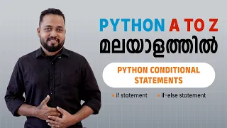 Python Conditional Statements in Malayalam Python Malayalam Tutorial Python Full Course