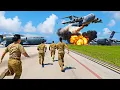 Lagu Russia on Alert! : US Air Force C-17 Pilot Executes Full-Speed Emergency Takeoff