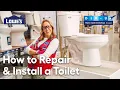 How to Repair Install a Toilet DIY-U by Lowe s