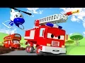 Download Lagu Sticky Mud  !! The Car Patrol: Fire Truck and Police Car in Car City | Cartoon Car for children