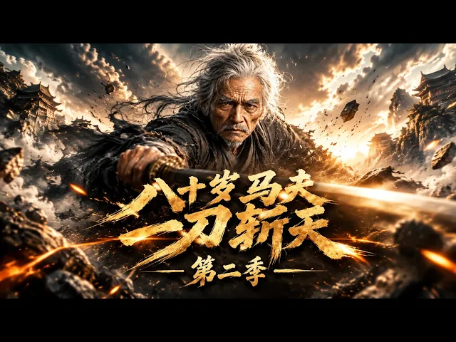 An eighty-year-old stableman cleaves the heavens with a single slash