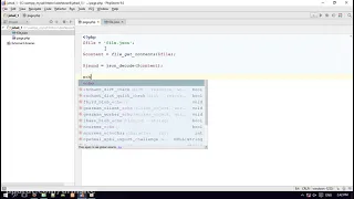 Learn how to build Json Decoder Decode with PHP