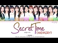 Download Lagu IZ*ONE (아이즈원) – MEMORY/SECRET TIME (비밀의 시간) (Coded Lyrics Eng/Rom/Han/가사)
