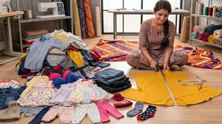 NEW ITEMS FROM OLD CLOTHS II AMAZING RECYCLING II