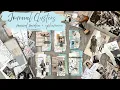 Creating Journal Clusters with mixed media snippets and Tim Holtz ephemera