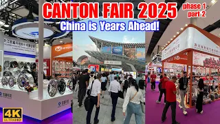 CANTON FAIR 2025 Why China is Winning the Trade World Guangzhou 4K Walk Tour