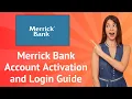 Merrick Bank Account Activation and Login Guide Step-by-Step Tutorial
