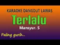 Download Lagu TERLALU  Mansyur S - Karaoke Dangdut Lawas